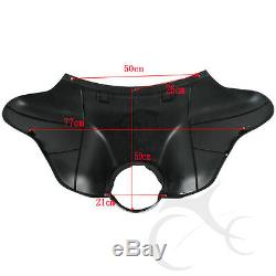 Black Batwing Upper Outer Fairing For Harley Touring FLHR FLHT FLHX 1996-2013 96