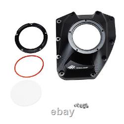 Black Camshaft Engine Cam Cover For Harley 01-16 Touring and Trike FLHT FLHR