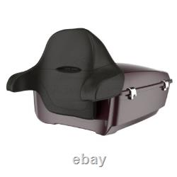 Black Cherry King Tour Pack Pak For 97+ Harley Touring FLHR FLHXS FLTRX