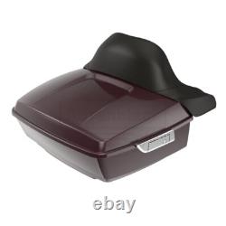 Black Cherry King Tour Pack Pak For 97+ Harley Touring FLHR FLHXS FLTRX