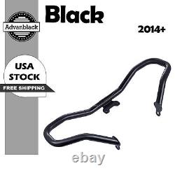 Black Chopped Engine Guard Fits for Harley Davidson Touring Models 2014+