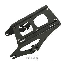 Black Chopped Trunk Mount Rack Fit For Harley Touring Tour Pak Pack 2014-2022 21