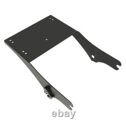 Black Chopped Trunk Pad Mount Fit For Harley Tour Pak Electra Glide 1997-2008 07