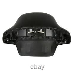 Black Chopped Trunk Pad Mount Plate Fit For Harley Tour Pak Road Glide 2014-2022