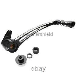Black Cut Brake Arm Kit Shift Lever With Shifter Pegs For Harley Touring 2014-2020