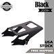 Black Detachable Two Up Tour Pack Mounting Bracket Rack For Harley Touring 09+