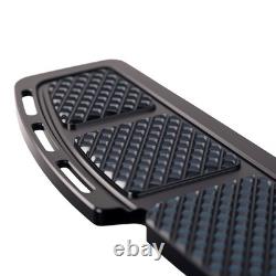 Black Diamond Cut Rider Floorboards For Harley Touring Road King FLHR FLTRX FLHX