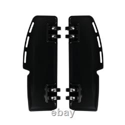 Black Diamond Cut Rider Floorboards For Harley Touring Road King FLHR FLTRX FLHX