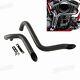 Black Drag Header Pipe Exhaust For Harley Sportster Softail Touring Dyna Ky