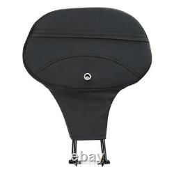 Black Driver Backrest Fit For Harley Touring CVO Electra Glide Trike 1988-2023