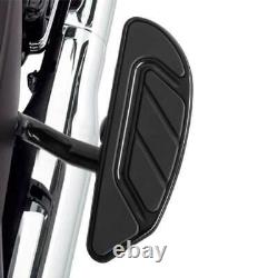 Black Driver Passenger Floorboard Fit For Harley Touring Street Road Glide 86-24