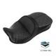 Black Driver Passenger Gel Seat Fit For Harley Touring Road Street Glide 09-23
