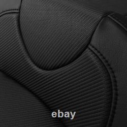 Black Driver Passenger Seat Fit For Harley Touring Road Glide Models 2009-2023 Black Driver Passenger Seat Fit For Harley Touring Road Glide Models 2009-2023
