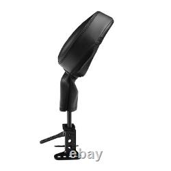 Black Driver Rider Backrest Pad Fit For Harley Touring CVO Road Glide 2023-2025