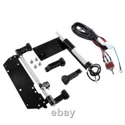 Black Electric Center Stand Fit For Harley Touring Road Street Glide 2017-2024