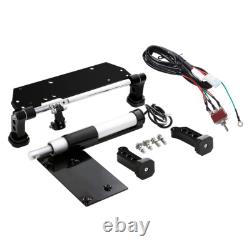 Black Electric Center Stand Fit For Harley Touring Road Street Glide 2017-2024