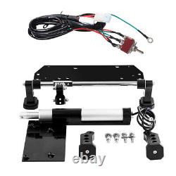 Black Electric Center Stand Fit For Harley Touring Road Street Glide 2017-2024