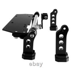 Black Electric Center Stand Fit For Harley Touring Road Street Glide 2017-2024
