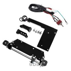 Black Electric Center Stand Fit For Harley Touring Road Street Glide 2017-2024