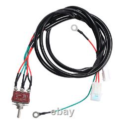 Black Electric Center Stand Fit For Harley Touring Road Street Glide 2017-2024