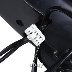 Black Extended Rear Fender LED Wire Harness Signal for 1993-2008 Harley Touring