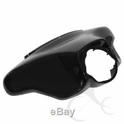 Black Front Batwing Upper Fairing fit For Harley Touring Electra Glide 96-13