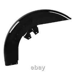 Black Front Fender Fit For Harley Touring Electra Glide Road King FLHR 1989-2013