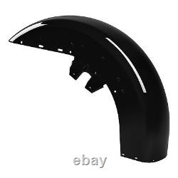 Black Front Fender Fit For Harley Touring Electra Glide Road King FLHR 1989-2013