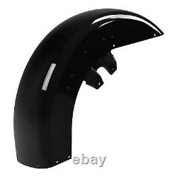 Black Front Fender Fit For Harley Touring Electra Glide Road King FLHR 1989-2013