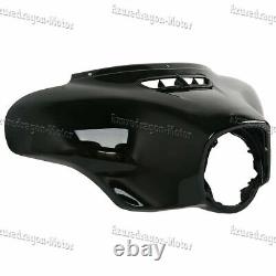 Black Front Outer Fairing Fit For Harley Touring Street Electra Glide 2014-2018