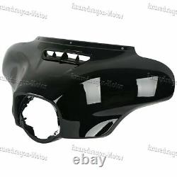 Black Front Outer Fairing Fit For Harley Touring Street Electra Glide 2014-2018