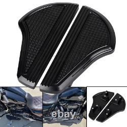 Black Front Rear Footboard Floorboards Fit For Harley Tour Electra Glide FLHTCU