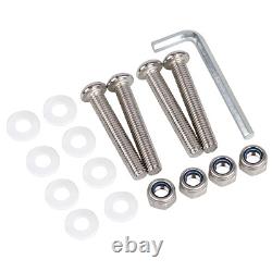 Black Front Rear Footboard Floorboards Fit For Harley Tour Electra Glide FLHTCU