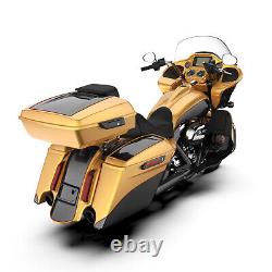 Black Hills Gold/Black Quartz 2-Tone Chopped Tour Pak Pack Fits Harley Touring