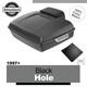 Black Hole Rushmore Chopped Tour Pack Pak Fits 97+ Harley Touring/softail