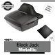 Black Jack Metallic Rushmore King Tour Pack Pak For 97+ Harley Touring/softail