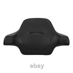 Black King Trunk Pad Mount Rack Docking Kit Fit For Harley Touring 2014-25