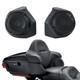 Black King Trunk Speakers Fit For Harley Touring Street Electra Glide 2014-2025