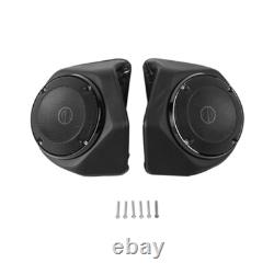 Black King Trunk Speakers Fit For Harley Touring Street Electra Glide 2014-2025