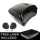 Black King Trunk With Speakers Pods Fit For Harley Touring Tour Pak Touring 14-22