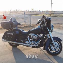Black Luggage Top Rack For Harley Tour Pak Touring Road Glide Electra Glide