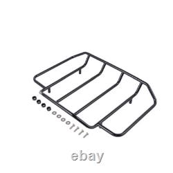 Black Luggage Top Rack For Harley Tour Pak Touring Road Glide Electra Glide