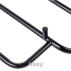Black Luggage Top Rack For Harley Tour Pak Touring Road Glide Electra Glide
