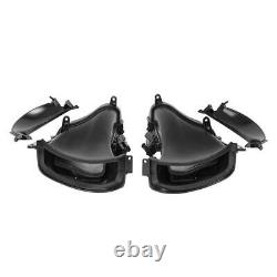 Black Pair Fairing Air Duct Fit For Harley Davidson Touring Road Glide 2015-2023