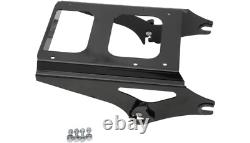 Black Quick Detach Tour-pak Mount Harley Electra Glide Road King Street 09-13