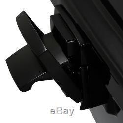 Black Razor Pack Trunk with Latches Key For Harley Tour Pak Touring FLH FLHT 97-13