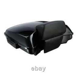 Black Razor Trunk Mount Fit For Harley Touring Electra Glide 1997-2008