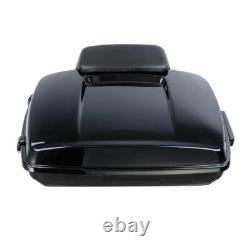 Black Razor Trunk Mount Fit For Harley Touring Electra Glide 1997-2008