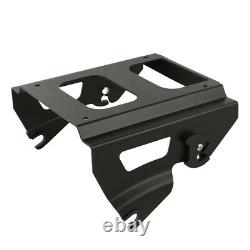 Black Razor Trunk Mount Rack For Harley Tour Pak Pack Street Glide 2009-2013 10