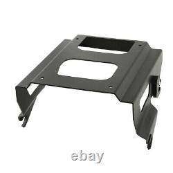 Black Razor Trunk Solo Mount Rack Fit For Harley Touring Tour Pak Pack 2009-2013